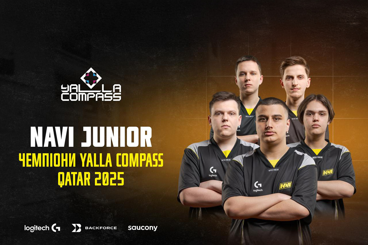 NAVI Junior стали переможцями YaLLa Compass із призовим фондом $300,000 - вперше академічний склад здобуває таку значну нагороду