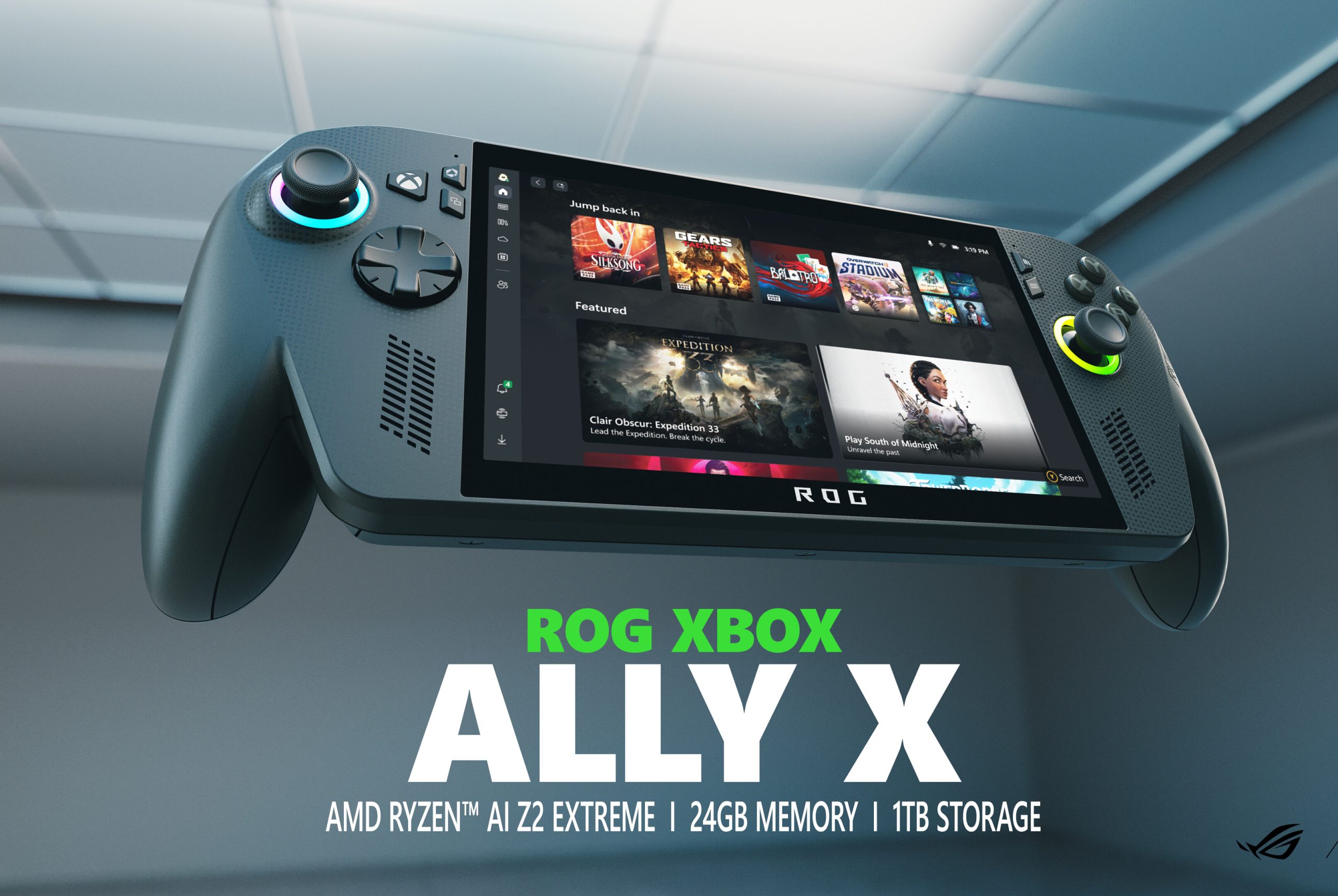Microsoft та ASUS анонсували нові портативні консолі ROG Xbox Ally - Gameinside.ua