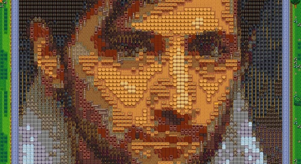 Фанат Stardew Valley створив грандіозний портрет розробника у грі