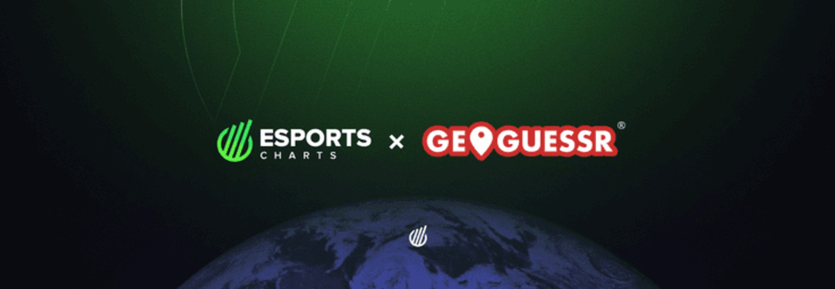 Esports Charts надаватиме вичерпні дані про кількість переглядів GeoGuessr