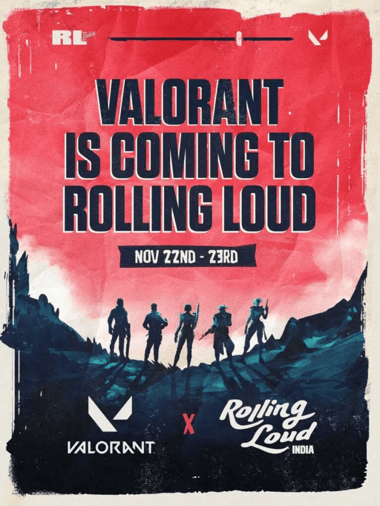 Riot Games співпрацює з Rolling Loud India для проведення фестивалю VALORANT