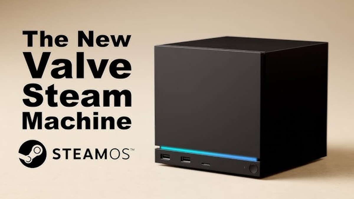 Valve представила новий ігровий ПК та контролер Steam Machine, реліз — у 2026 році