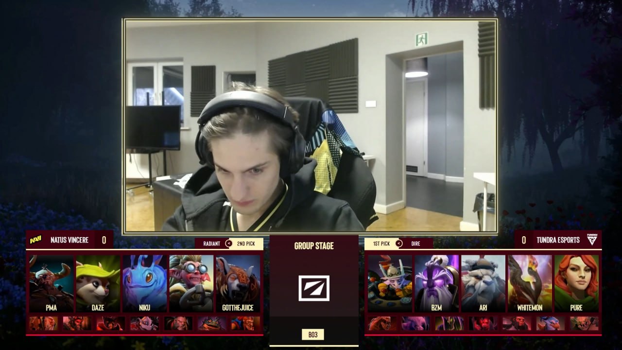 NAVI очолили групу на DreamLeague Season 29 з Dota 2