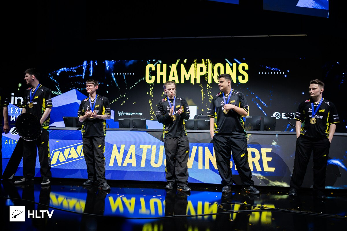 ESL оновили рейтинг клубів за переглядами після IEM Atlanta 2026: NAVI очолили рейтинг