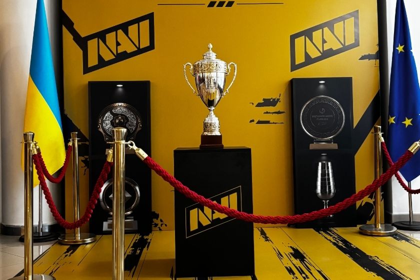NAVI Fan Zone at the Ukraine Hotel